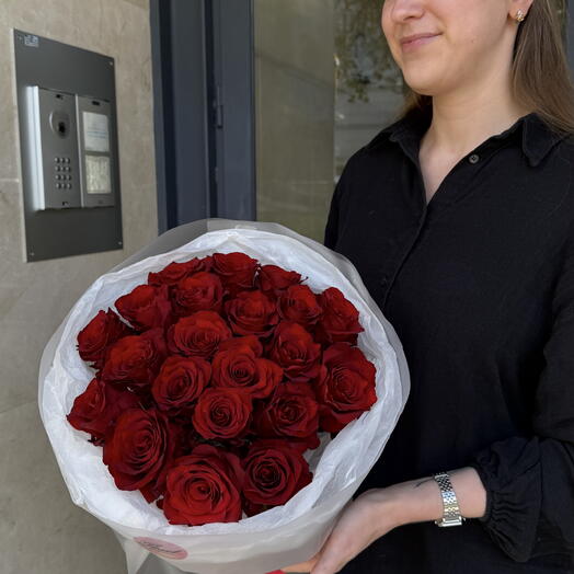 Ramo de rosas rojas