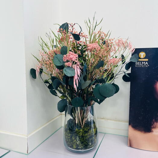 Ramo de Flores Preservadas Bella