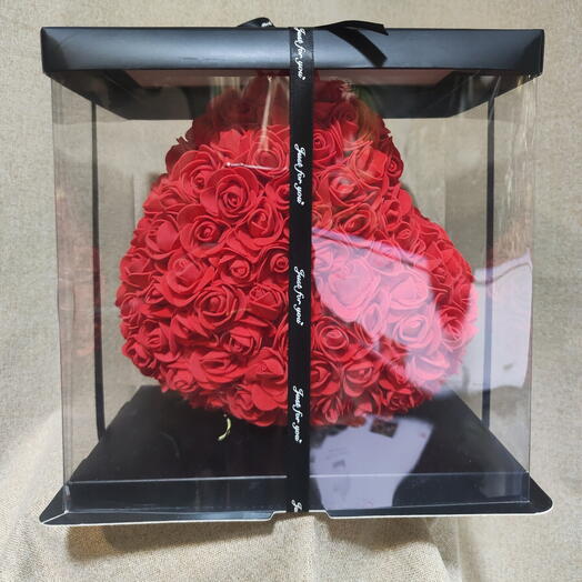 Corazon de Rosas poliespan