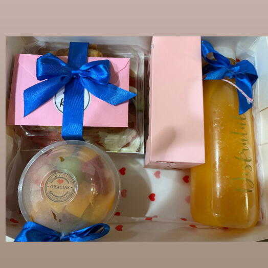 Box de Cumpleanos Artesanal - Dulce Amanecer