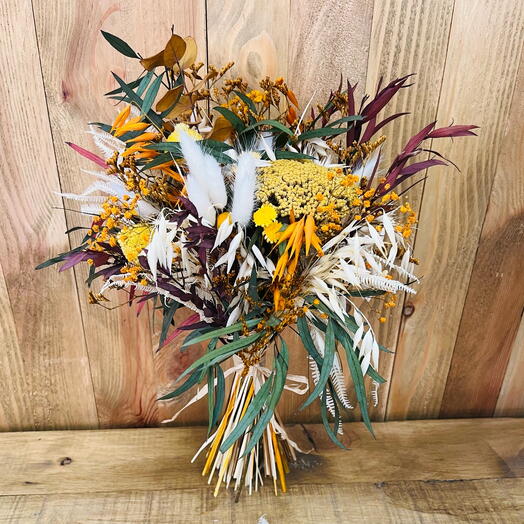 Ramo de novia flores preservadas Sevilla