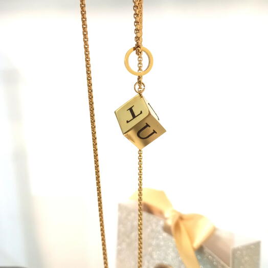 Colgante CUBO Personalizado