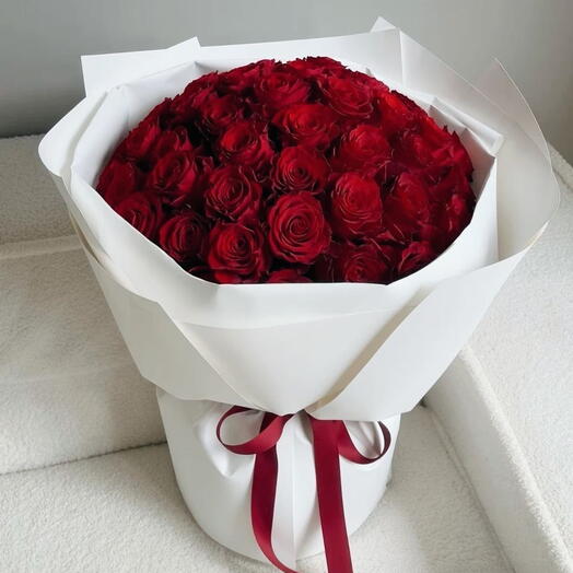 Delicia de rosas (51 rosas rojas)