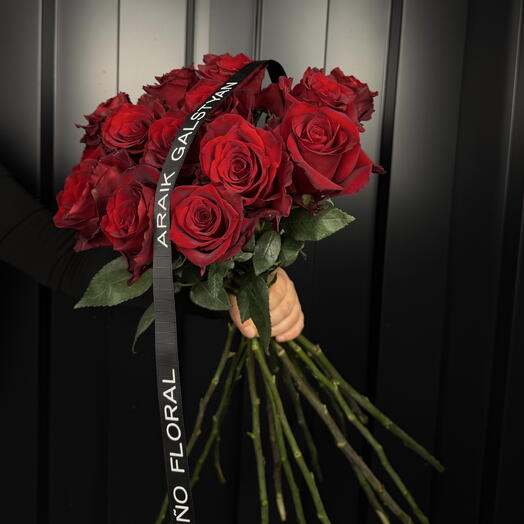 Ramo De Rosas Rojas 15ud