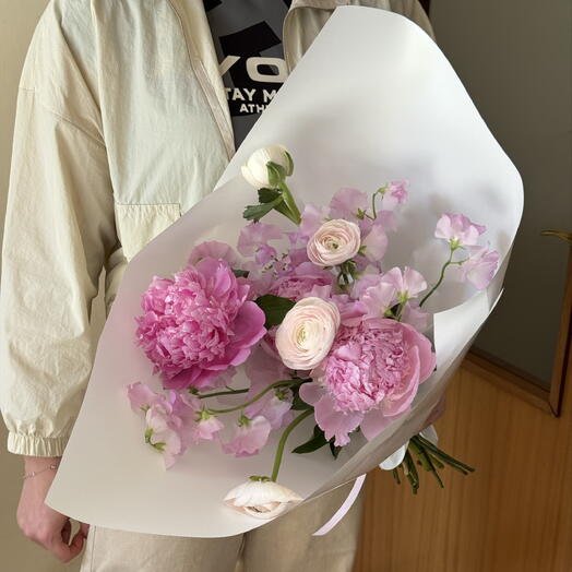 Brume florale (pivoines et renoncules)
