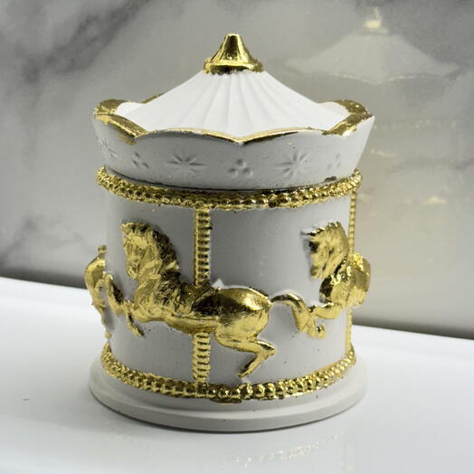 Vela aromatica de soja carrusel