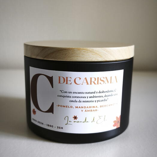 Vela aromatica C de Carisma 180g