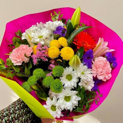 Ramo de Flores Variadas Colorido